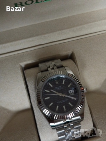 Rolex 41mm Dark blue Пълен Комплект Автоматичен Самонавиващ се механизъм топ изработка със sapphire , снимка 18 - Мъжки - 52466311