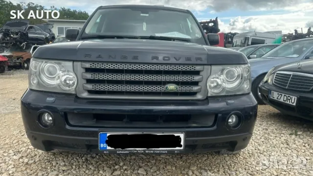 Range Rover Sport решетка между фаровете 