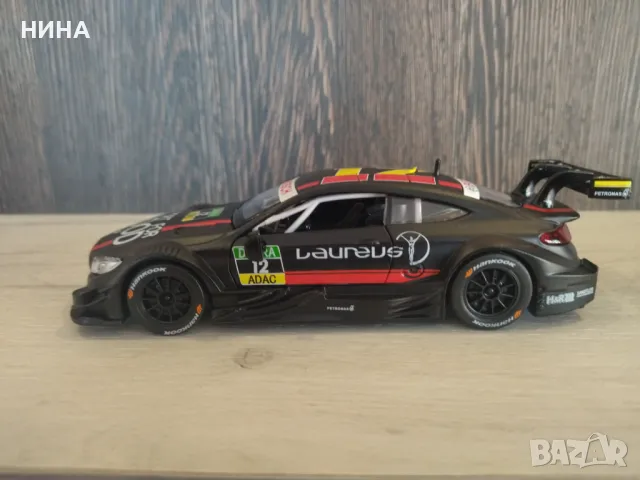 Метална количка Меrcedes -AMG C63 DTM !!!, снимка 6 - Колекции - 48768383