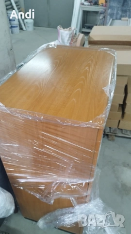 Офис шкаф - шкаф с 3 чекмеджета цвят череша 80/50/118см, снимка 6 - Шкафове и рафтове - 54072917