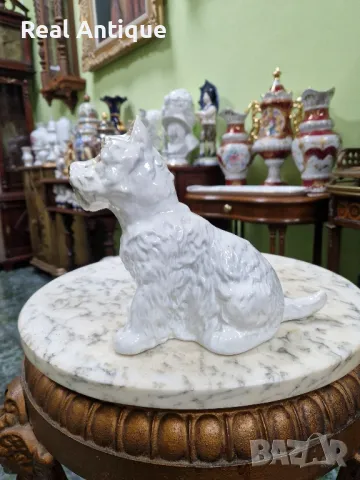 Страхотна антикварна колекционерска немска порцеланова фигура статуетка Goebel , снимка 6 - Статуетки - 50153055