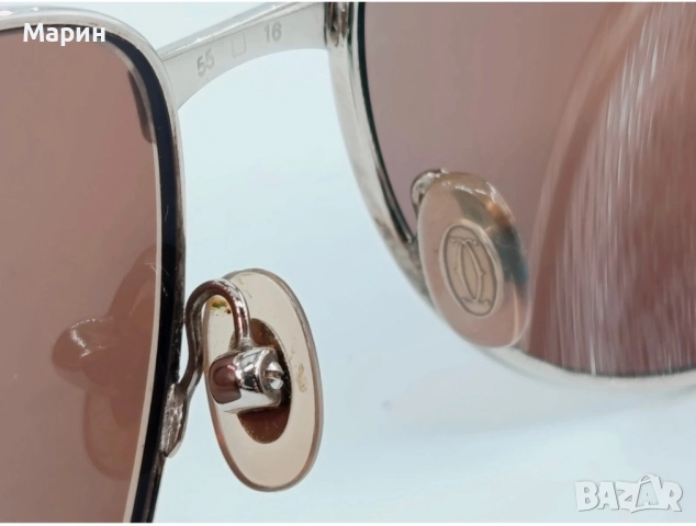Слънчеви очила Cartier Santos-Dumont , снимка 12 - Слънчеви и диоптрични очила - 52297475