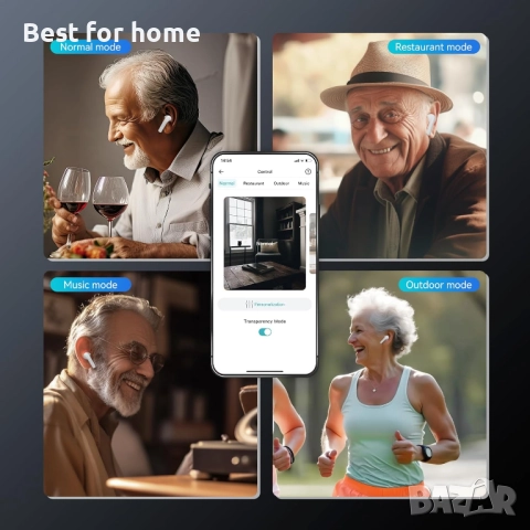Bluetooth слухови апарати за възрастни хора, снимка 7 - Други - 51581178