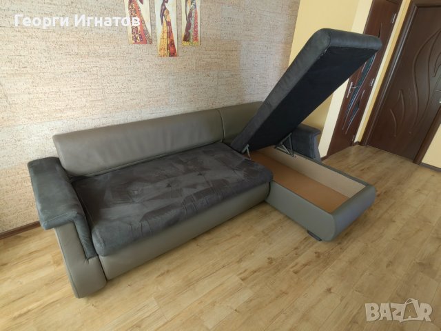 Холова гарнитура (холов ъгъл, ъглов диван), снимка 5 - Дивани и мека мебел - 42664236