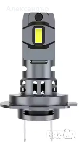 Супер ярки ЛЕД крушки XSTORM H7 LED 60W 20000LM 6500K 12V без грешки!, снимка 9 - Части - 48300090