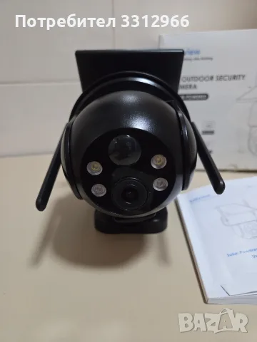 Соларна охранителна камера за външен монтаж ZEview C6, снимка 2 - IP камери - 56108000
