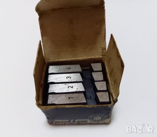 Комплект резбонарезни ножчета 3/4" Коничност: 1/16 ROLA за винторезка 