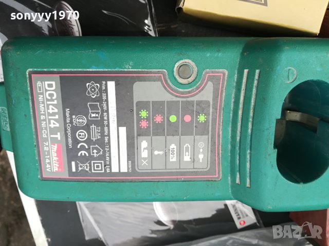 makita зарядно 7.2-14.4в 1809231332, снимка 3 - Други инструменти - 42231807