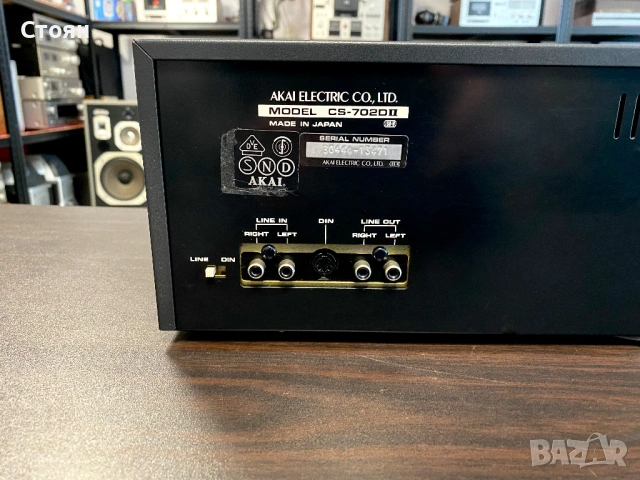 Kасетен дек Akai, снимка 8 - Декове - 54193798