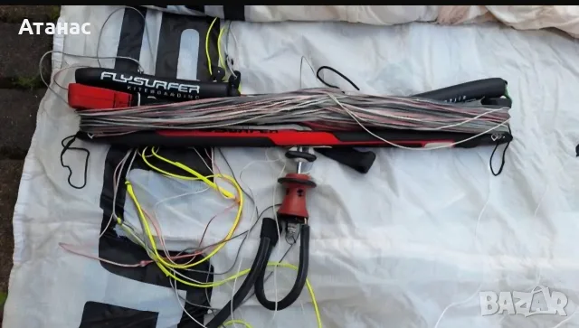 Кайт Flysurfer Pulse 2 14m + бар, снимка 2 - Зимни спортове - 56478002