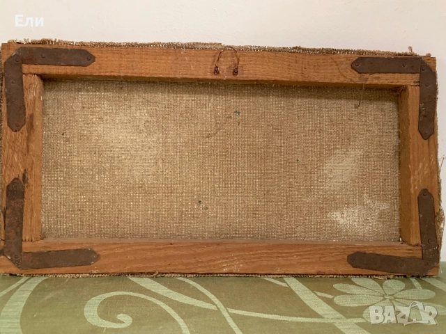 Стара маслена картина , снимка 5 - Картини - 52553345