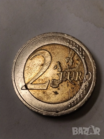 Монета от 2 евро , снимка 2 - Нумизматика и бонистика - 54155742