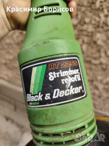 тример Black&decker , снимка 3 - Градинска техника - 50019628