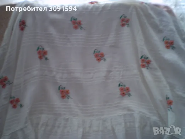 Винтич ръчно направена ръчно бродирана покривка кенар, снимка 9 - Антикварни и старинни предмети - 47259590