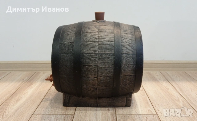 Ново! Буре за вино и ракия тип Барик 10 L, снимка 3 - Бидони, бурета и бъчви - 53938360