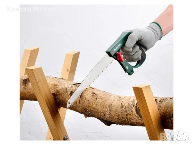 Parkside Комплект ръчни триони, лъков трион, дърпащ трион и трион с лисича опашка 3 в 1, снимка 4 - Други инструменти - 50184466