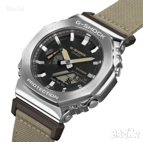 Оригинални Мъжки Часовници Casio G-Shock GM-2100CB и GM-2100C-5AER, снимка 6 - Мъжки - 51986989