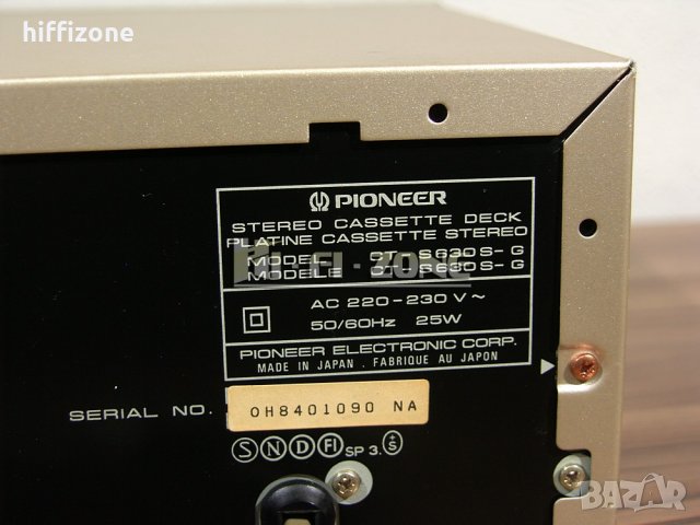 ДЕК  Pioneer ct-s630s /1 , снимка 8 - Декове - 40179220