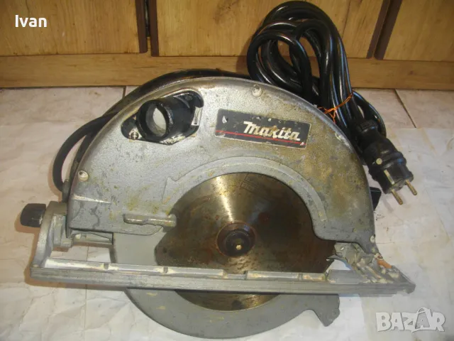 2100 вата ф270мм Японски Makita 5103R Електрически Голям РЪЧЕН ЦИРКУЛЯР МАКИТА Рязане до 100мм, снимка 2 - Други инструменти - 47338510