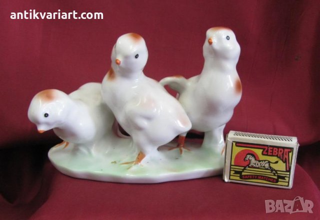 Винтич Порцеланова Фигурка Маркирана, снимка 8 - Антикварни и старинни предмети - 31663741