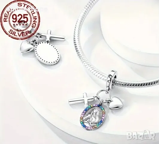 Голям Избор ТАЛИСМАНИ / Сребро S925 Сребърни Талисмани гривни , снимка 17 - Други - 49205920