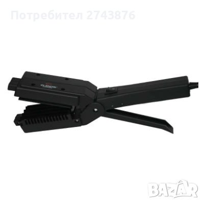 ПРЕСА ЗА НАЧУПВАНЕ И ИЗПРАВЯНЕ НА КОСА ELEKOM EK-04E С 4 ПРИСТАВКИ И КЕРАМИЧНО ПОКРИТИЕ 