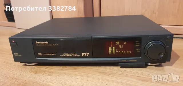 Panasonic NV-F77 VCR-VHS Hi-Fi stereo recorder