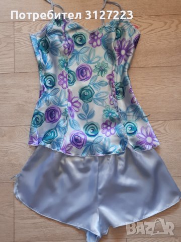 Сатенена пижама, снимка 6 - Пижами - 37461956