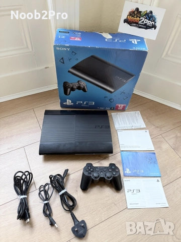 Sony PlayStation 3 Super Slim 12GB – CECH-4203A с оригинална кутия