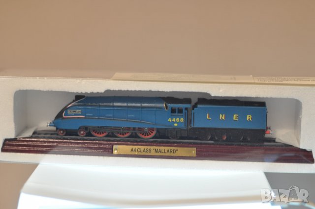 Макет на локомотив A4 Class Mallard 4468 LNER, снимка 1 - Колекции - 31530548