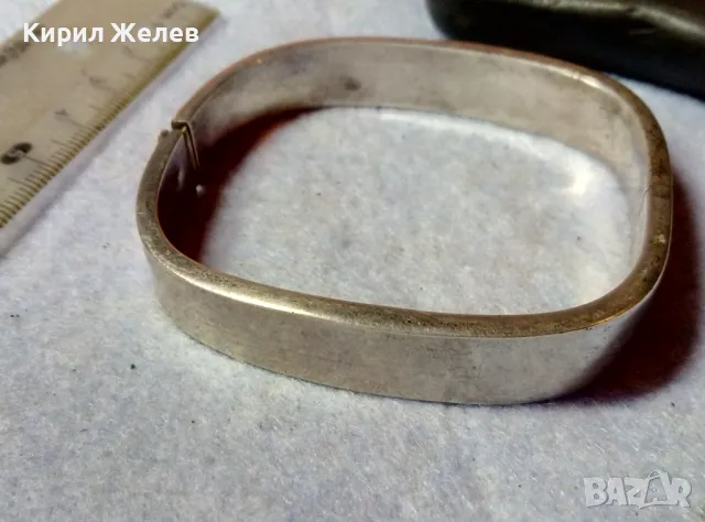 КЛАСИЧЕСКА РЕТРО АРТ СТИЛ СРЕБЪРНА ГРИВНА СРЕБРО 925 СТАРА МАЙСТОРСКА РЪЧНА ИЗРАБОТКА 42361