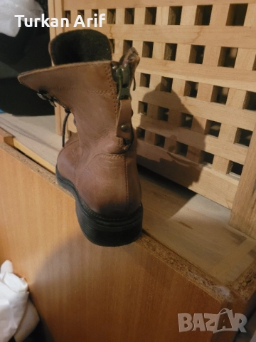 Дамски боти от естествена кожа , снимка 4 - Дамски боти - 52331426