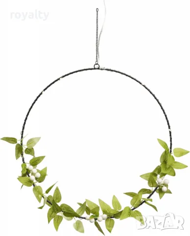 LED декоративен пръстен 20 топли бели светодиода, снимка 3 - Лед осветление - 49053526