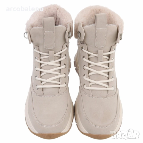 Дамски боти с връзки, 3цвята , снимка 12 - Дамски боти - 52683642