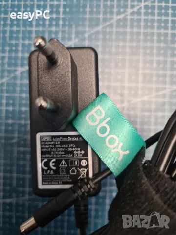 Оригинален захранващ адаптер Asian Power Devices Inc. WA-24X12FG 12V 2.0A 24W, снимка 6 - Стойки, 3D очила, аксесоари - 48253153