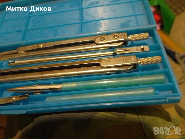 Комплект пергели винтидж от соца в кутия СССР г.Рилск нови, снимка 3 - Ученически пособия, канцеларски материали - 56180783