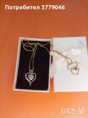 Колие с кристали , снимка 5 - Колиета, медальони, синджири - 50342075