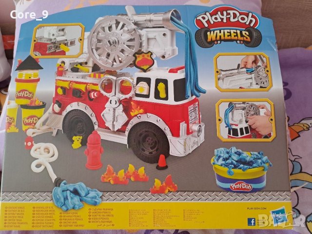 Play doh Пожарен камион, снимка 2 - Образователни игри - 38038266