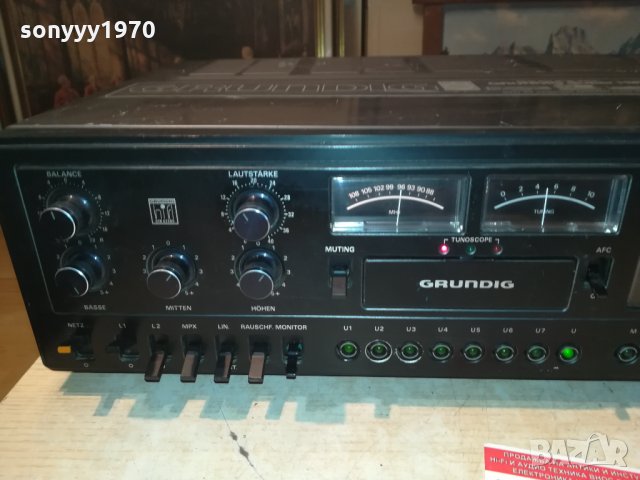GRUNDIG-STEREO RECEIVER-GERMANY 2409211130, снимка 2 - Ресийвъри, усилватели, смесителни пултове - 34237721
