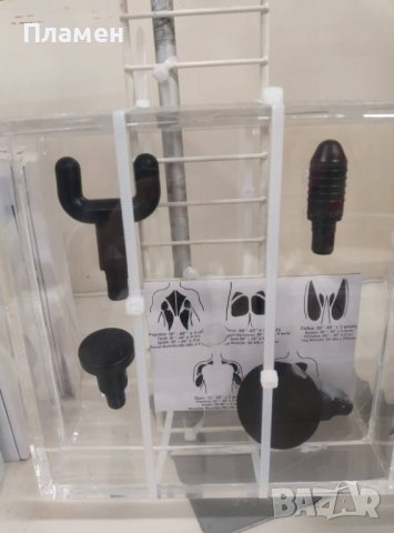 Масажор за тяло с 6 скорости и 4 масажни глави 28х22х7.5см, снимка 3 - Масажори - 38630549