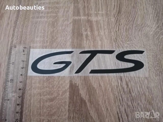 черен стикер за врата GTS за Porsche, снимка 5 - Аксесоари и консумативи - 50444342