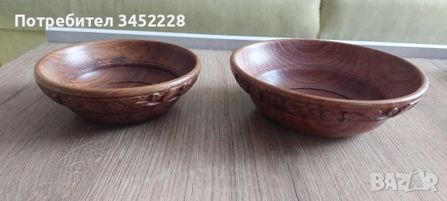 дърворезби купички за ценители 
