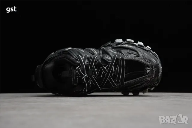 Уникални Balenciaga Track Black Distressed Маратонки Редки , снимка 8 - Маратонки - 49909416