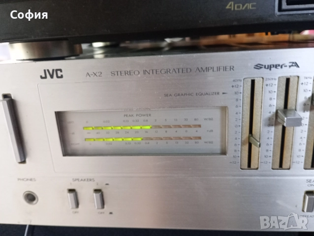 Усилвател JVC A-X 2, снимка 10 - Ресийвъри, усилватели, смесителни пултове - 52865048