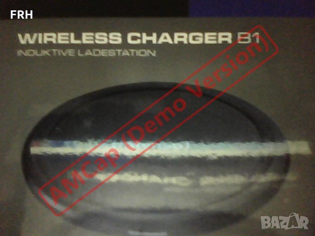 Безжично зарядно усройство INTENSO B1,QI стандарт 10W черен цвят-ново, снимка 1 - Безжични зарядни - 35031499