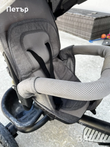 триколка Kinderkraft сива, снимка 5 - Детски велосипеди, триколки и коли - 56008058
