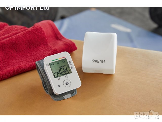 Апарат За Кръвно Налягане За Китка SANITAS SBC 26, снимка 3 - Други - 39430382