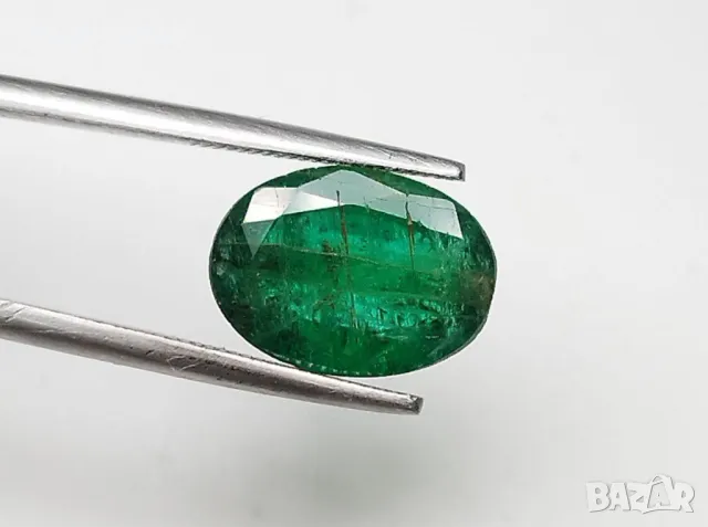 Наситено зелен изумруд с тегло 3.50кт.! Нетретиран! Нов!, снимка 1