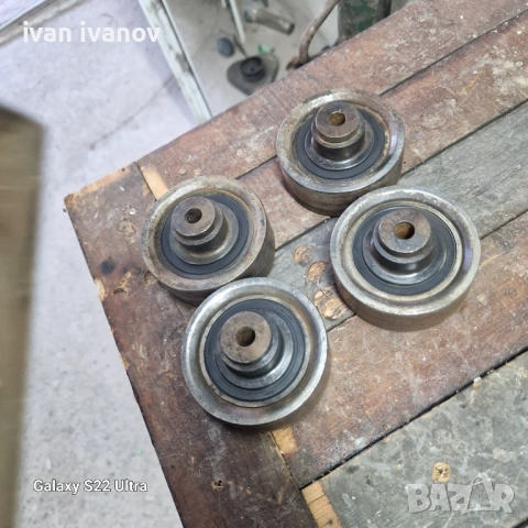 Метални Ролки , снимка 3 - Резервни части за машини - 54325424