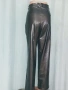 Нов бронзов лъскав кожен панталон "DEHNBUND", размер L, снимка 5